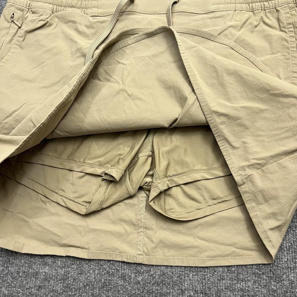 Eddie Bauer Skort Womens XL Tulip Hem Stretch Nylon Blend Lined Outdoor Hiking - Picture 2 of 11